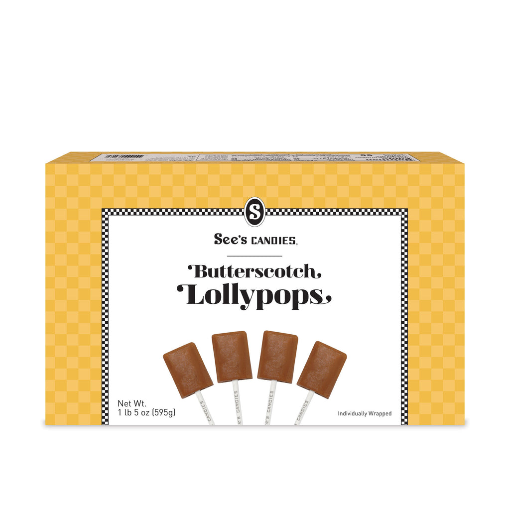 Butterscotch Lollypops
