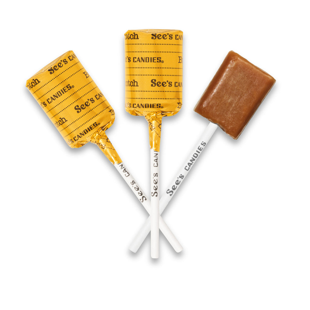 Butterscotch Lollypops