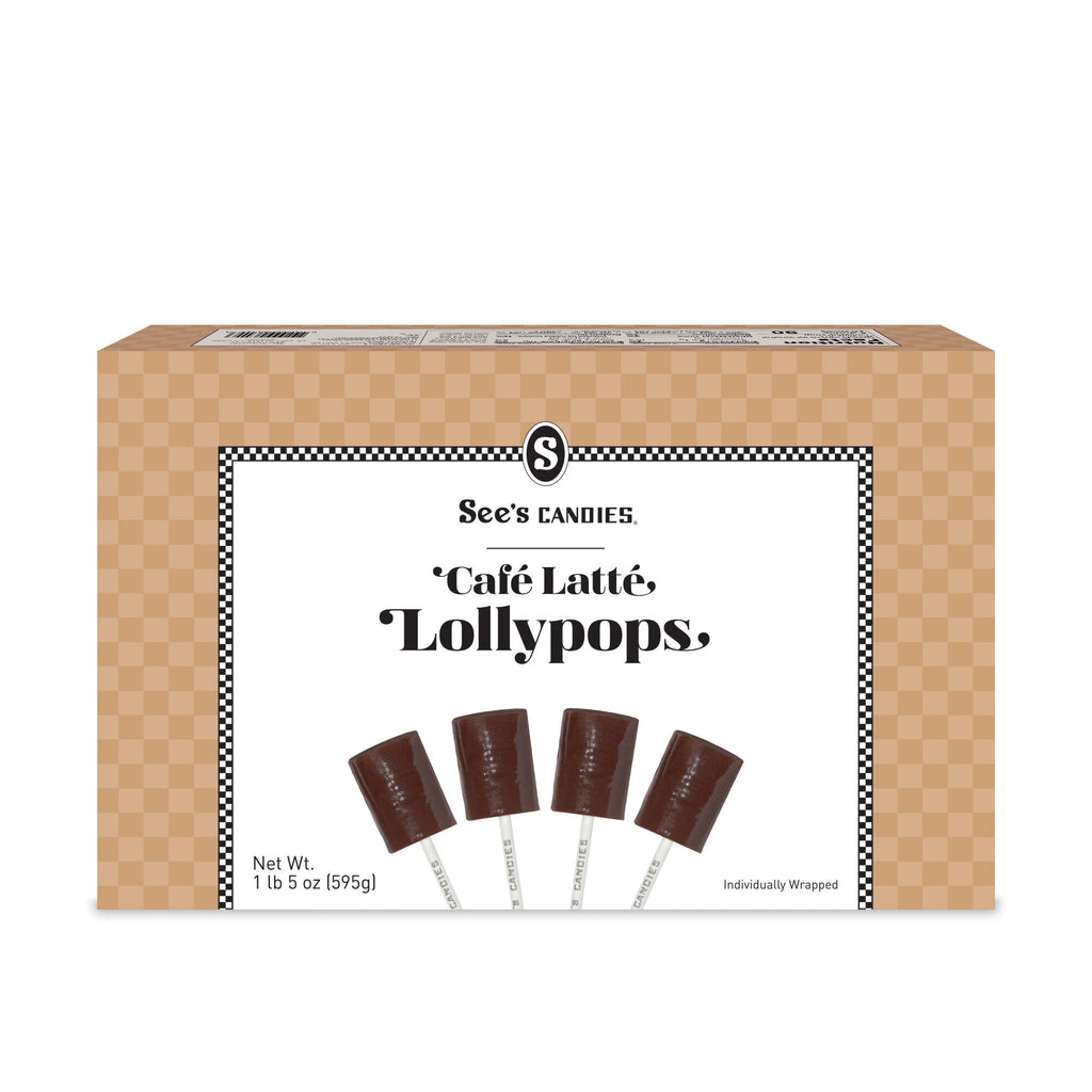 Café Latté Lollypops