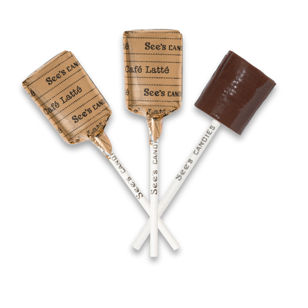 Café Latté Lollypops
