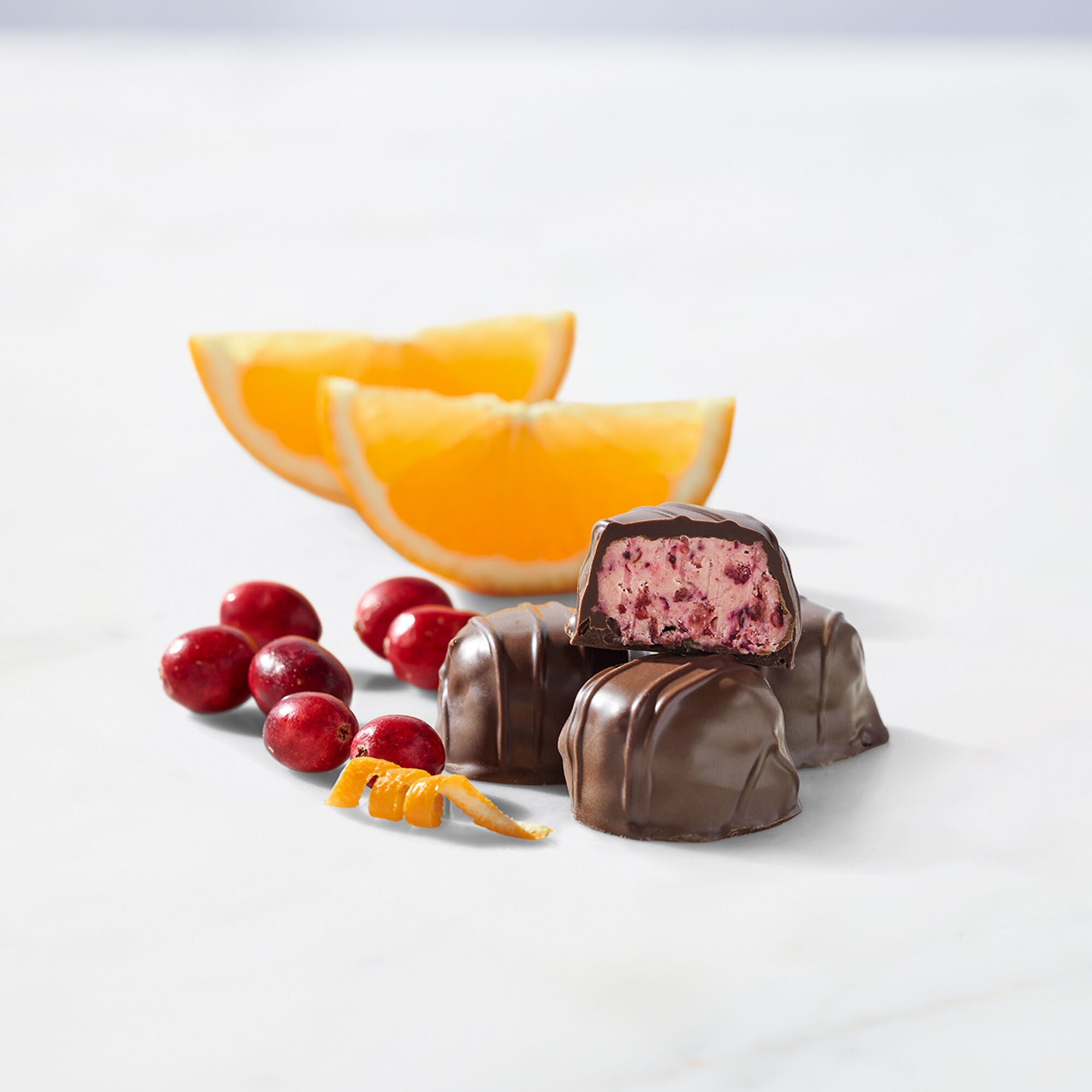 Cranberry Orange Truffles