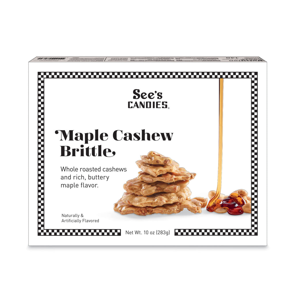 Maple Cashew Brittle