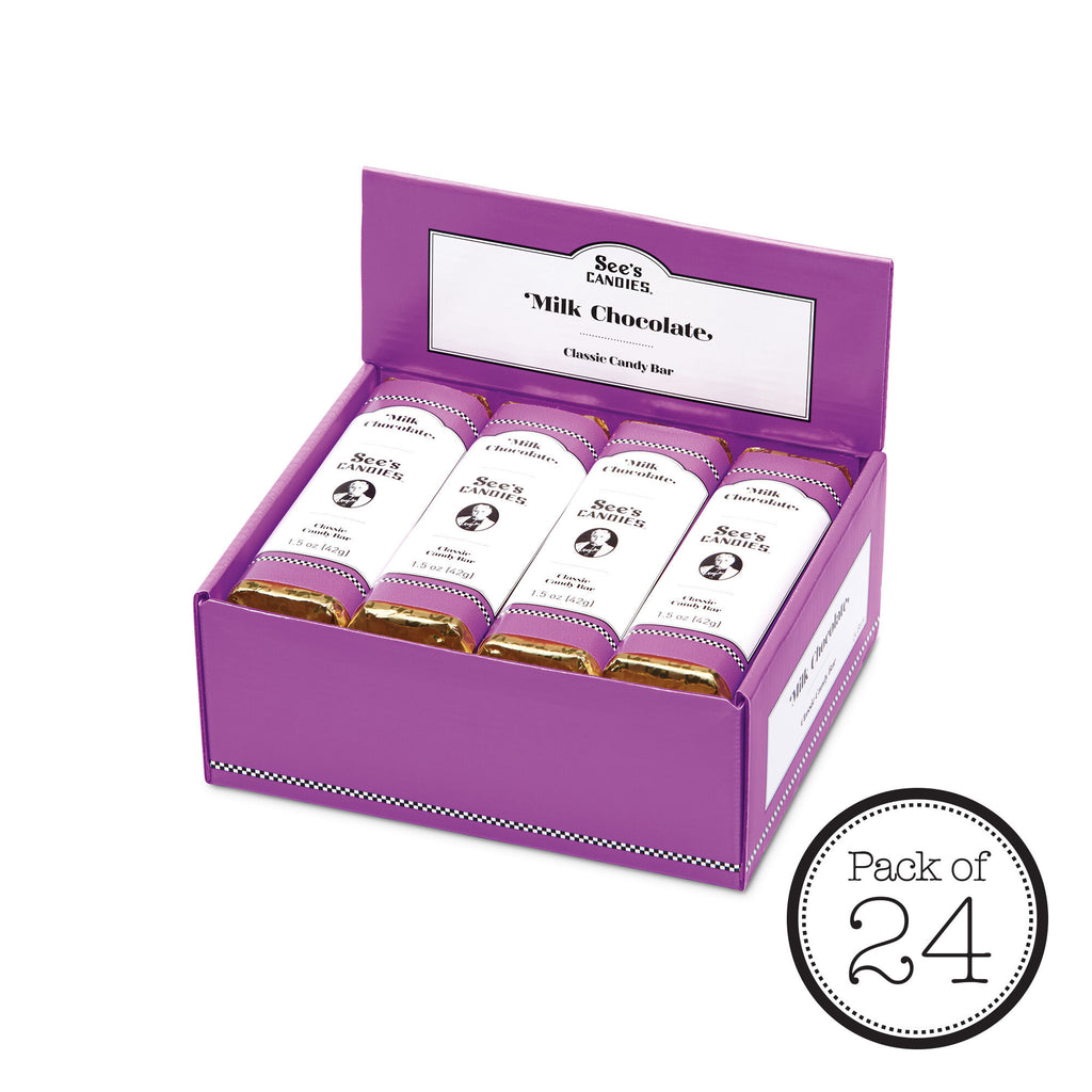 Milk Chocolate Candy Bars