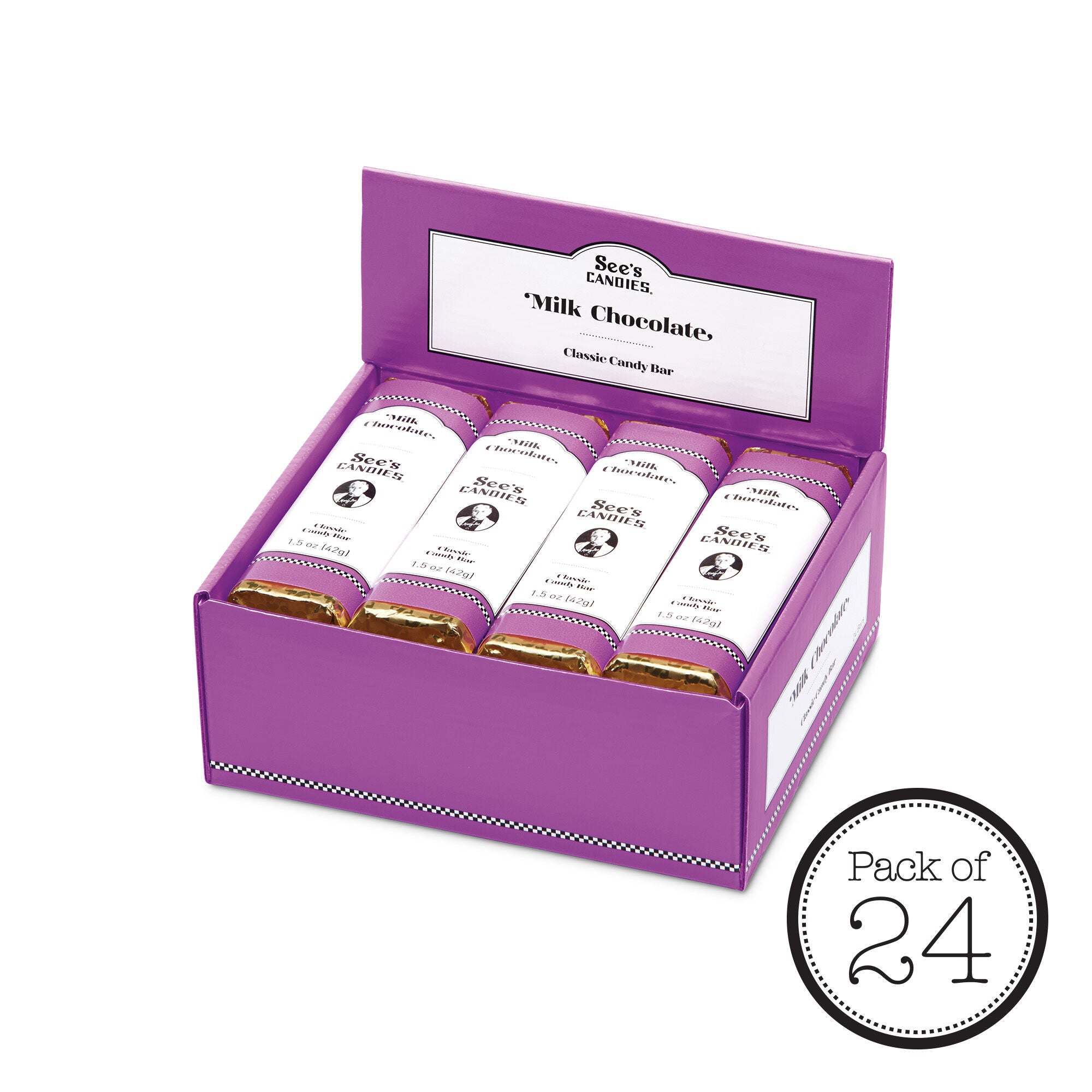 Milk Chocolate Candy Bars