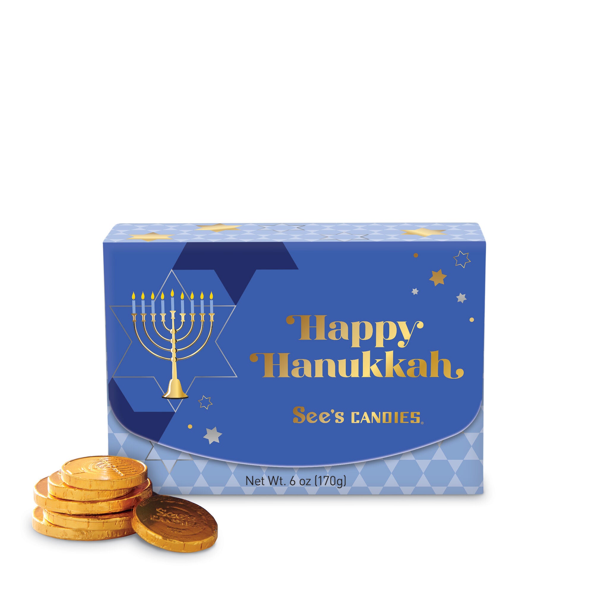 Milk Chocolate Hanukkah Gift of Gelt