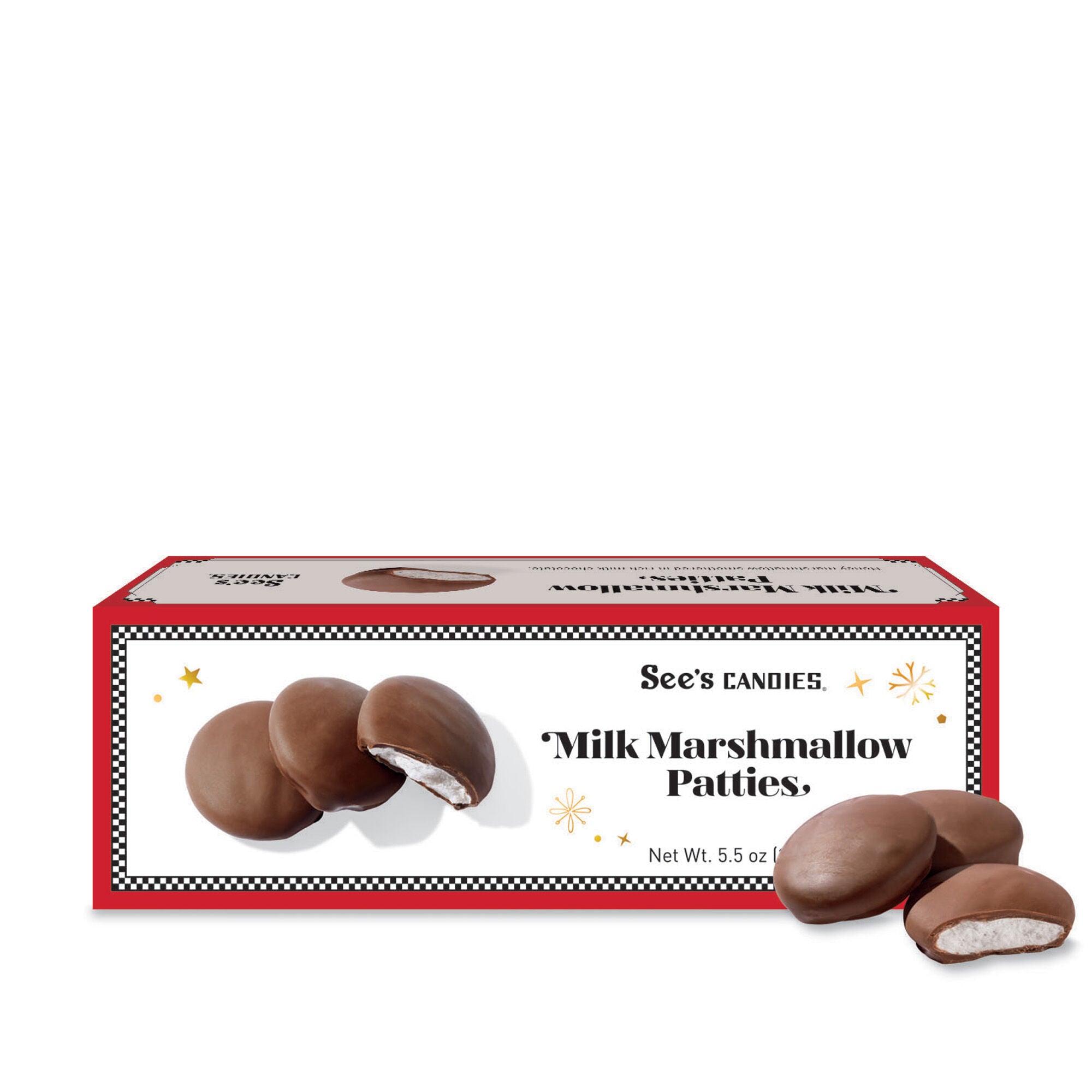 Milk Marshmallow Patties