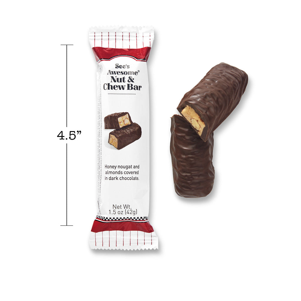 See's Awesome® Nut &amp; Chew Bars