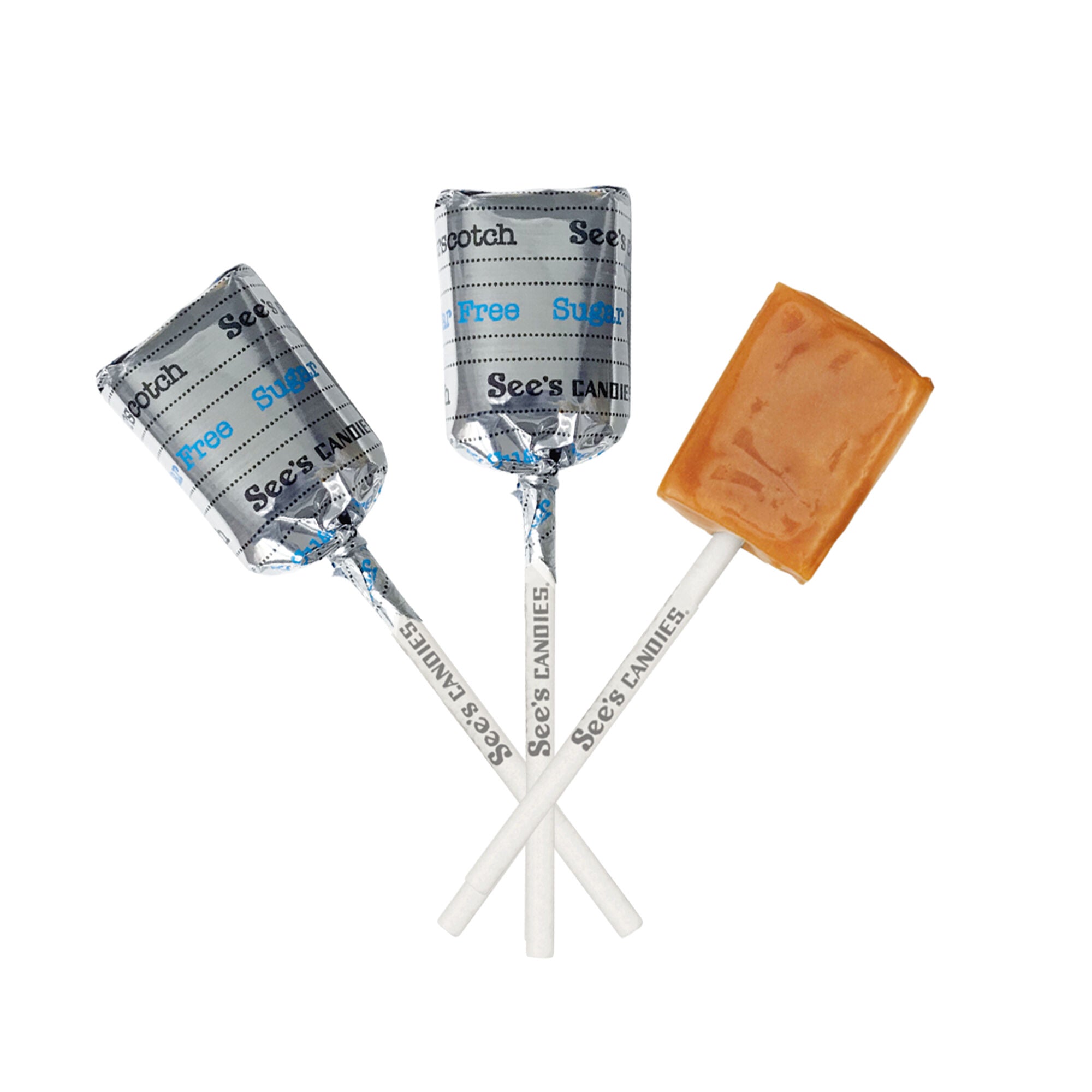 Sugar Free Butterscotch Lollypops