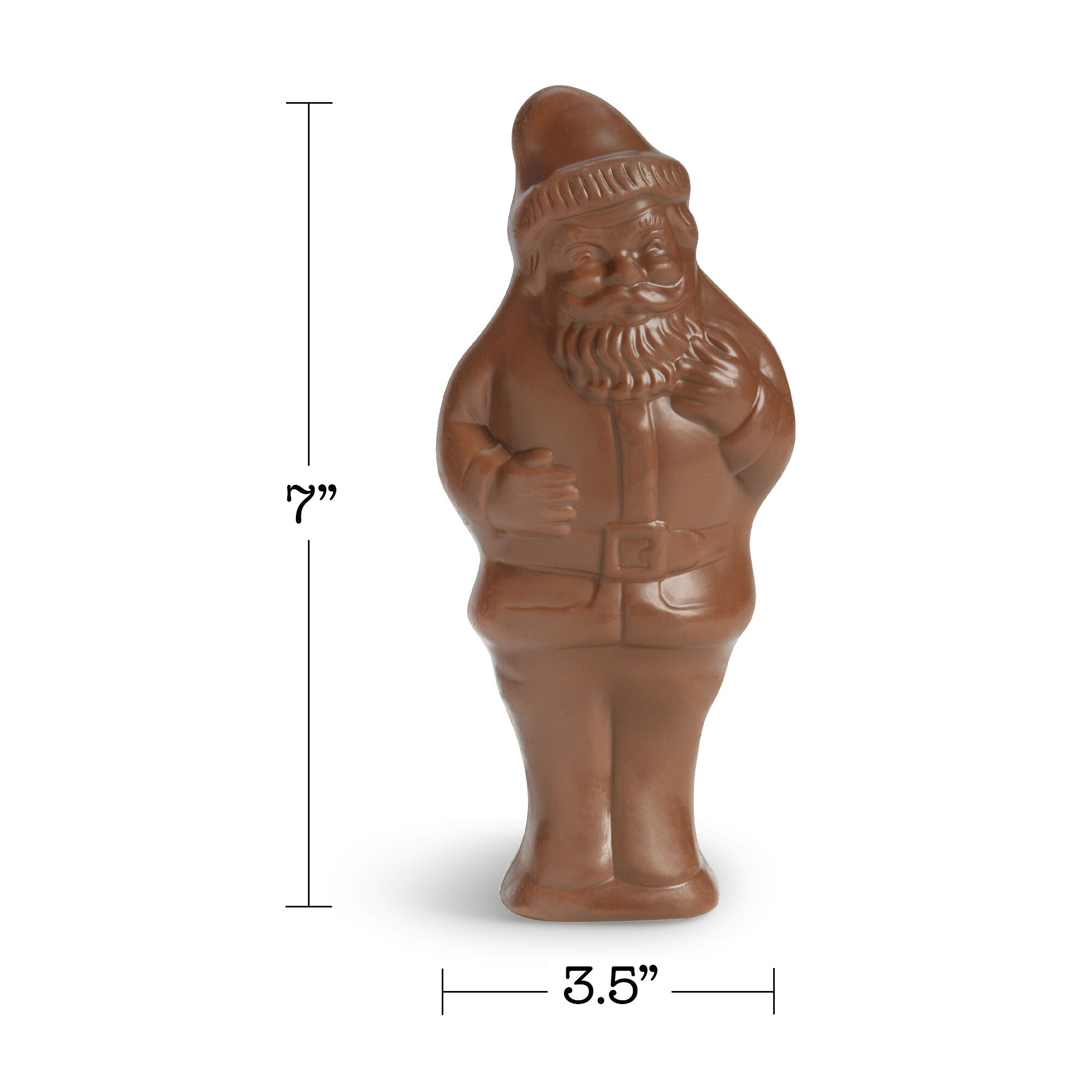 Tall Milk Chocolate Santa