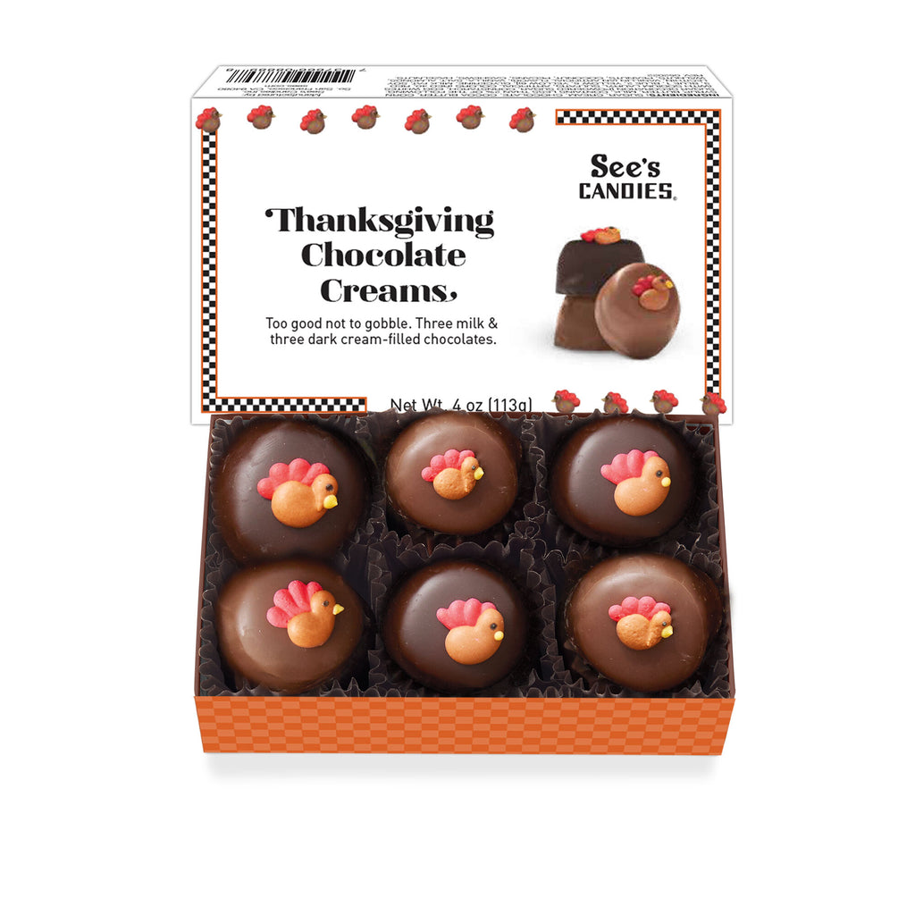Thanksgiving Chocolate Creams