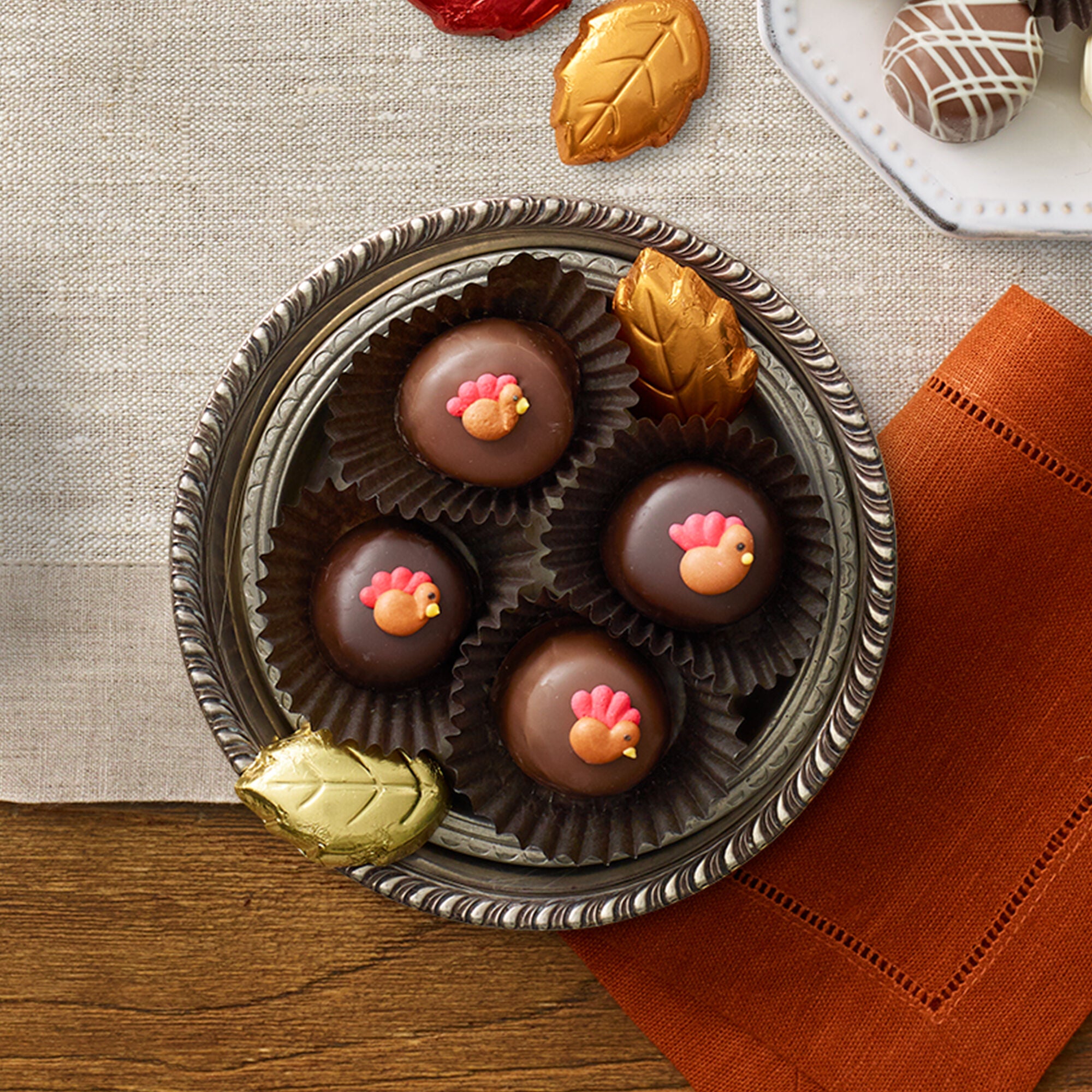 Thanksgiving Chocolate Creams